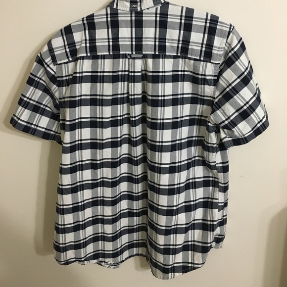 Short Sleeve Plaid Shirt - Picture 2 of 4